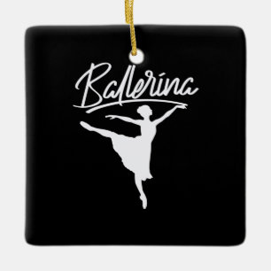 Adorno De Cerámica Ballerina Dancer