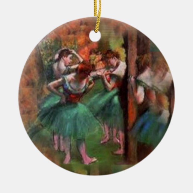 Adorno De Cerámica Ballerina Ornament - SRF (Frente)