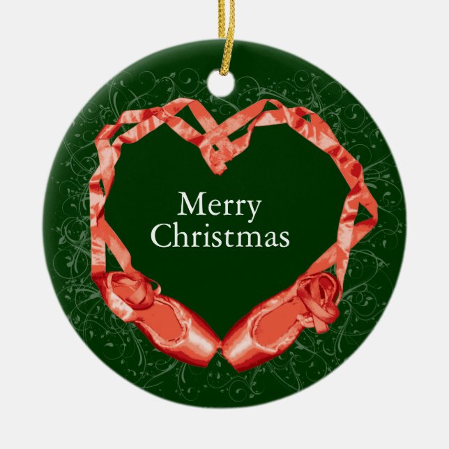 Adorno De Cerámica Ballet de amor (Frente)