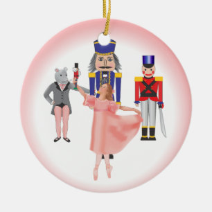 Adorno De Cerámica Ballet de pepitas