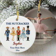 Ballet El Cascanueces Nombre y Rol Personalizados,