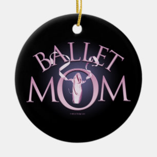 Adorno De Cerámica Ballet Mom