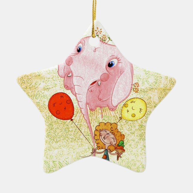 Adorno De Cerámica Ballon (Frente)