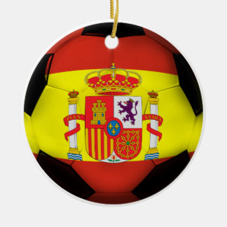 Adorno De Cerámica Balón de fútbol de España