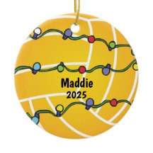 Balón de Waterpolo con Luces Navideñas Personaliza