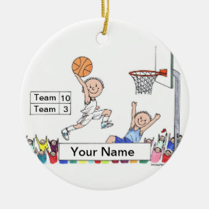 Adorno De Cerámica Baloncestista - Hombre