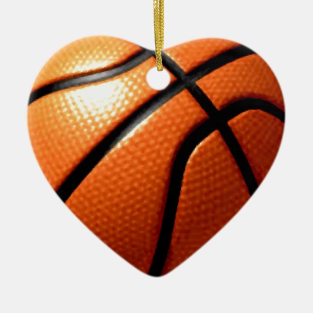 Adorno De Cerámica Baloncesto (Frente)