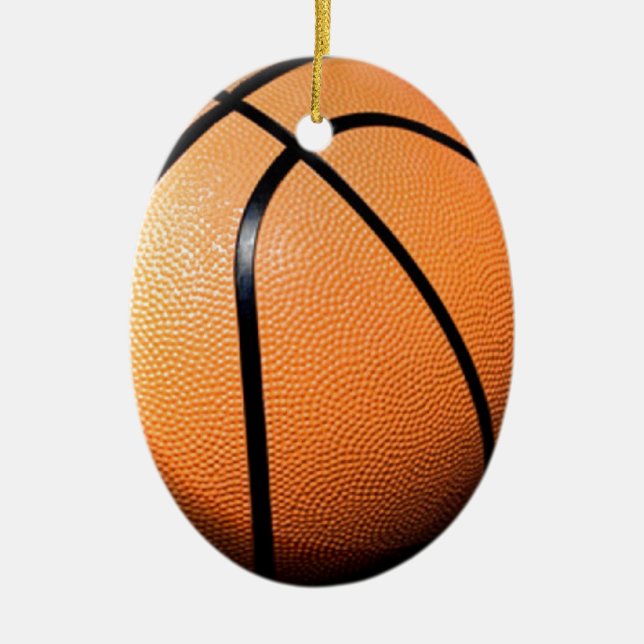 Adorno De Cerámica Baloncesto (Frente)