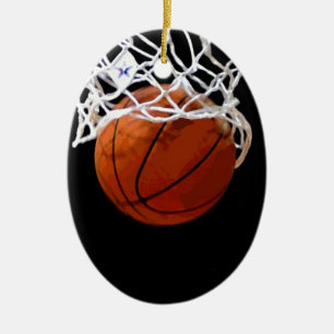 Adorno De Cerámica Baloncesto