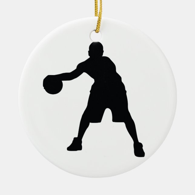 Adorno De Cerámica Baloncesto (Frente)