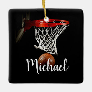 Adorno De Cerámica Baloncesto