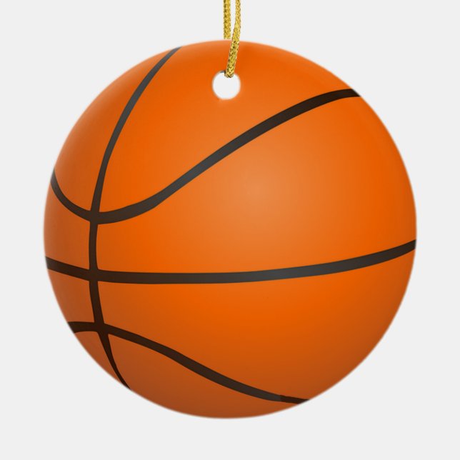 Adorno De Cerámica Baloncesto (Frente)