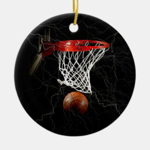 Adorno De Cerámica Baloncesto