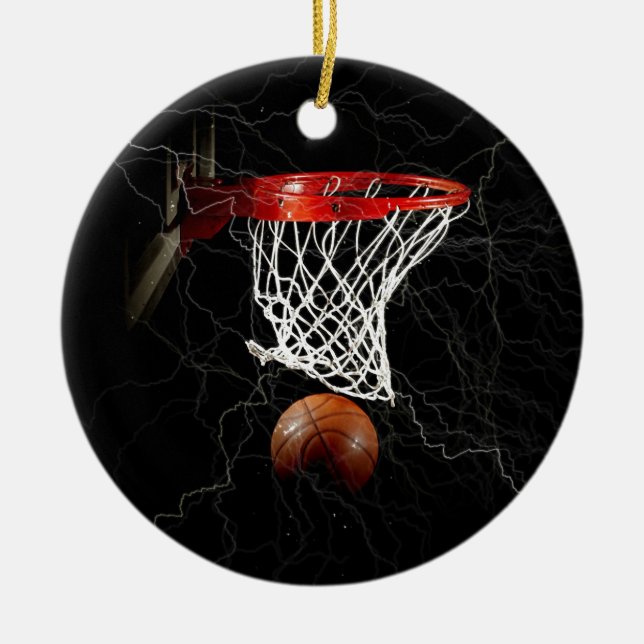Adorno De Cerámica Baloncesto (Frente)