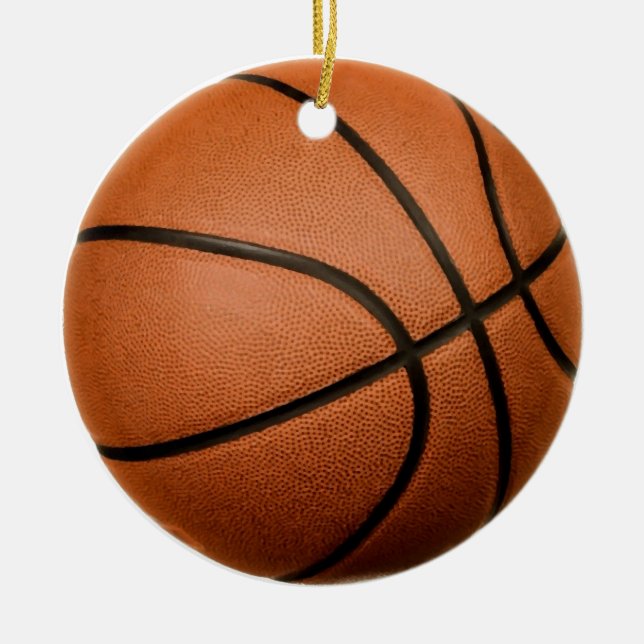 Adorno De Cerámica Baloncesto (Frente)