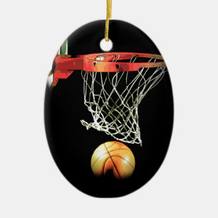 Adorno De Cerámica Baloncesto