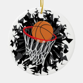 Adorno De Cerámica Baloncesto