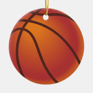 Adorno De Cerámica Baloncesto