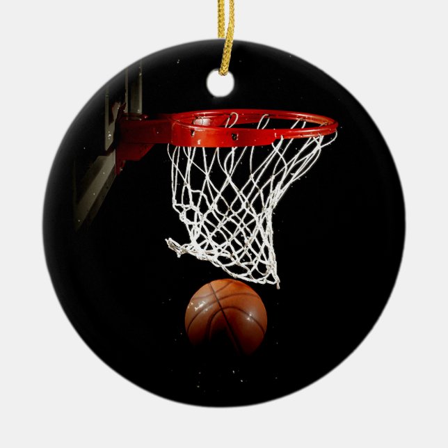 Adorno De Cerámica Baloncesto Deporte Motivación Inspirador (Frente)