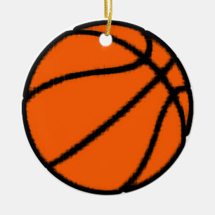 Adorno De Cerámica baloncesto (pelota)