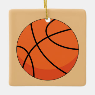 Adorno De Cerámica Baloncesto personalizado