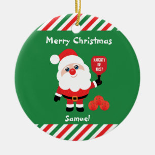 Adorno De Cerámica Baloncesto 🎅 Santa