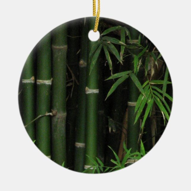 Adorno De Cerámica Bambú... Fao Rai, Nong Khai, Isaan, Tailandia (Frente)