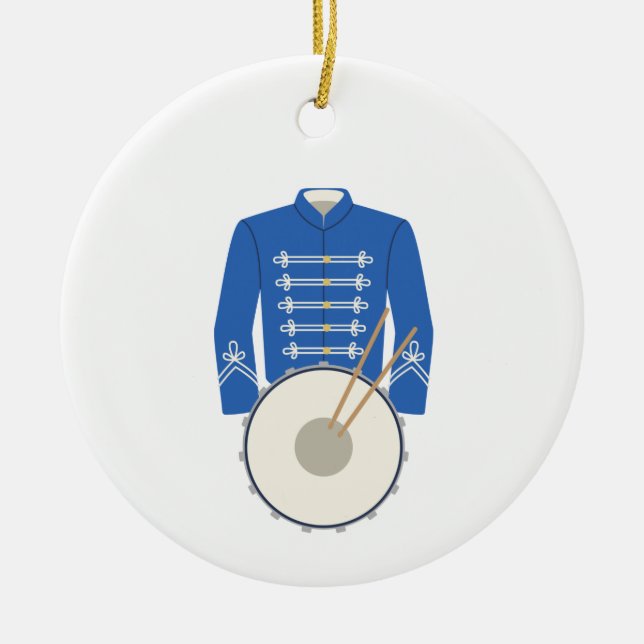 Adorno De Cerámica Banda de marcha (Frente)