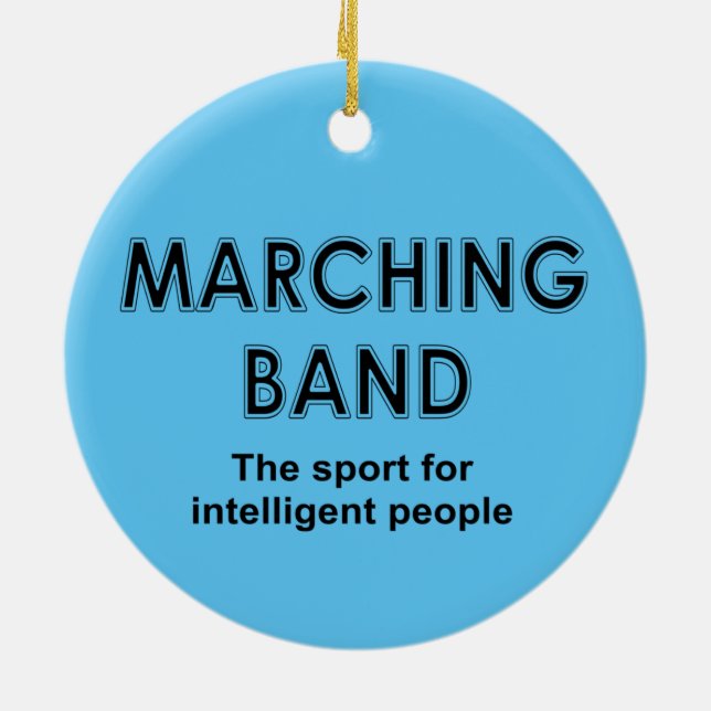 Adorno De Cerámica Banda de marcha deportiva (Atrás)