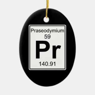 Adorno De Cerámica Banda - Praseodimio