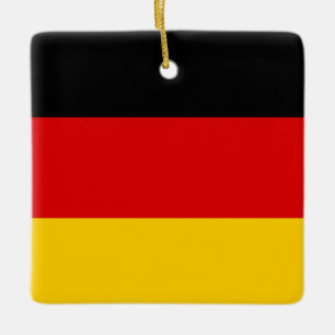 Adorno De Cerámica Bandera alemana