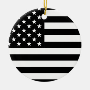 Adorno De Cerámica Bandera americana