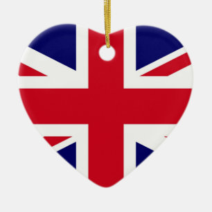Adorno De Cerámica Bandera británica