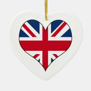Adorno De Cerámica Bandera británica