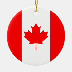 Adorno De Cerámica Bandera canadiense, Canadá