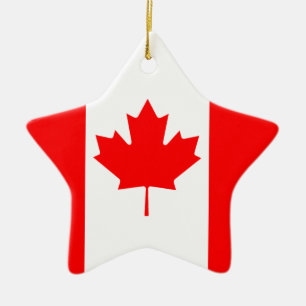 Adorno De Cerámica Bandera canadiense, Canadá