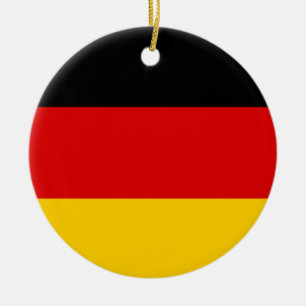 Adorno De Cerámica Bandera de Alemania