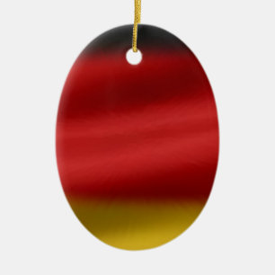 Adorno De Cerámica Bandera de Alemania