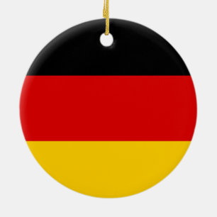 Adorno De Cerámica Bandera de Alemania