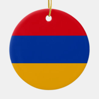 Adorno De Cerámica Bandera de Armenia