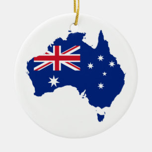 Adorno De Cerámica bandera de Australia