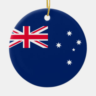 Adorno De Cerámica Bandera de Australia