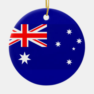 Adorno De Cerámica Bandera de Australia