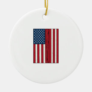 Adorno De Cerámica Bandera de béisbol deteriorada diseño vectorial vi