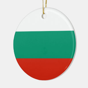 Adorno De Cerámica Bandera de Bulgaria