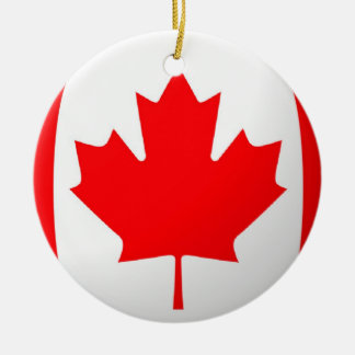 Adorno De Cerámica Bandera de Canadá