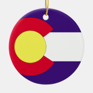 Adorno De Cerámica Bandera de Colorado