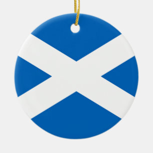 Adorno De Cerámica Bandera de Escocia