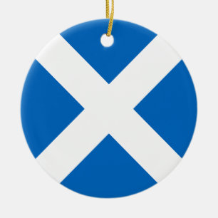 Adorno De Cerámica Bandera de Escocia