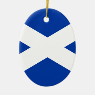 Adorno De Cerámica Bandera de Escocia Saltire - Imagen de alta calida